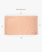 Load image into Gallery viewer, Leather Desk Pad (Ugmonk Logo - Natural)
