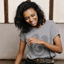 Load image into Gallery viewer, Ampersand (Heather Gray - Women's Line)