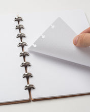 Load image into Gallery viewer, Discbound Heirloom Journal Bundle (Natural Journal + 3 Refills)
