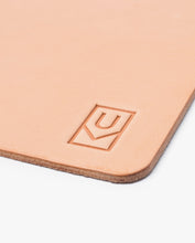 Load image into Gallery viewer, Premium Leather Mousepad (Ugmonk Logo - Natural)