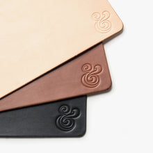 Load image into Gallery viewer, Premium Leather Mousepad XL (Natural)