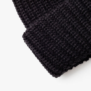 Chunky Knit Beanie (Black)