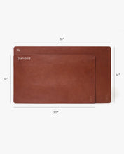 Load image into Gallery viewer, Leather Desk Pad (Ugmonk Logo - Brown)
