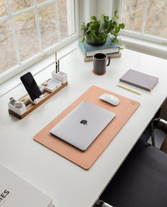 Leather Desk Pad (Ugmonk Logo - Natural)