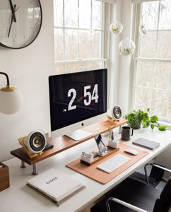 Leather Desk Pad XL (Ugmonk Logo - Natural)