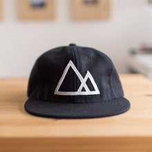 Load image into Gallery viewer, Mountains Baseball Cap (Solid Black)
