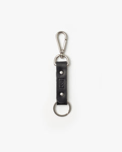 Leather Key Clip (Black)