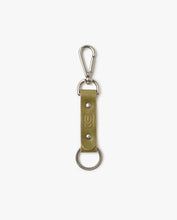 Load image into Gallery viewer, Leather Key Clip (Olive)
