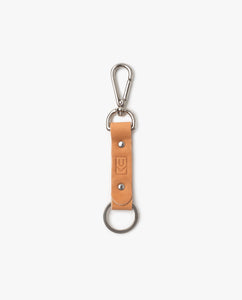 Leather Key Clip (Tan)