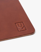 Load image into Gallery viewer, Premium Leather Mousepad XL (Ugmonk Logo - Brown)
