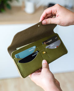 Long Wallet (Olive)